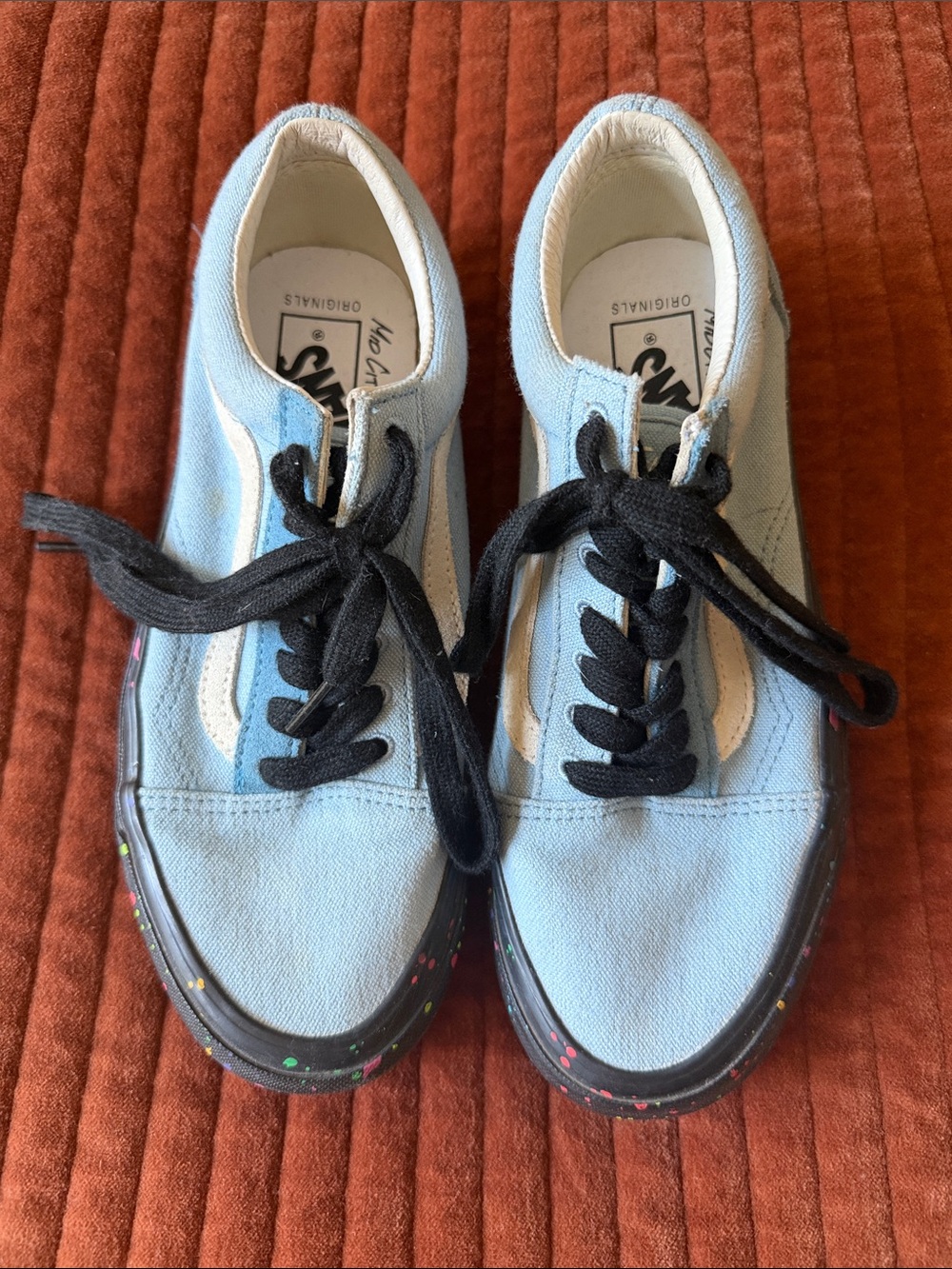 VAULT by VANS x  FOOT PATROL x MID-CITY SIGNS Paint Splattered Old Skool LX
